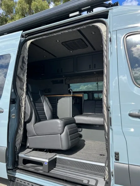 07   Sprinter Van Fabric - High Roof Passenger Side Sliding Door Bug Net