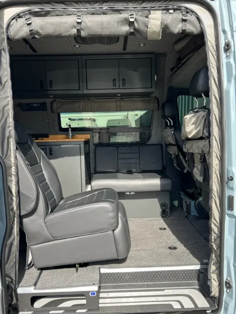 07   Sprinter Van Fabric - High Roof Passenger Side Sliding Door Bug Net