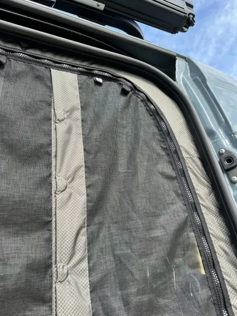 07   Sprinter Van Fabric - High Roof Passenger Side Sliding Door Bug Net