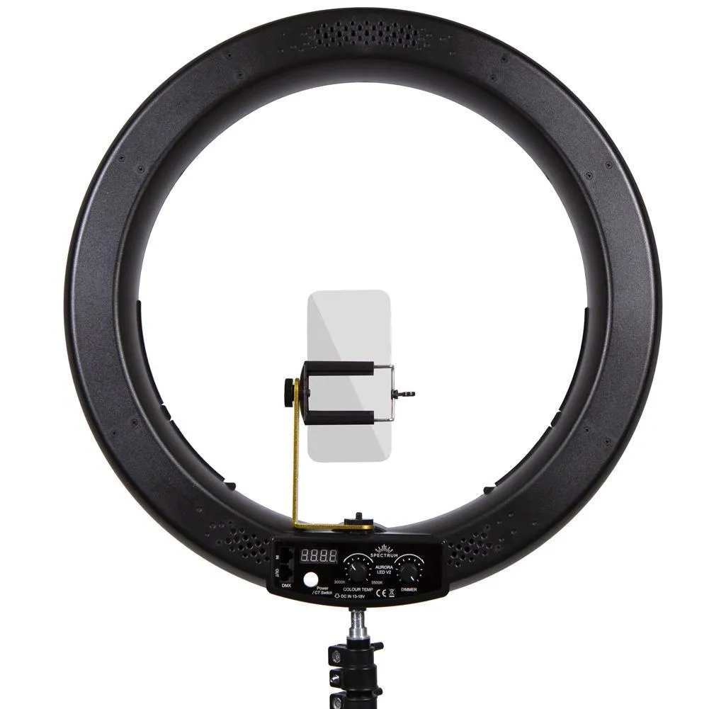 19" Ring Light Make Up & Beauty Pro Softbox Lighting Studio Kit - Gold Luxe II