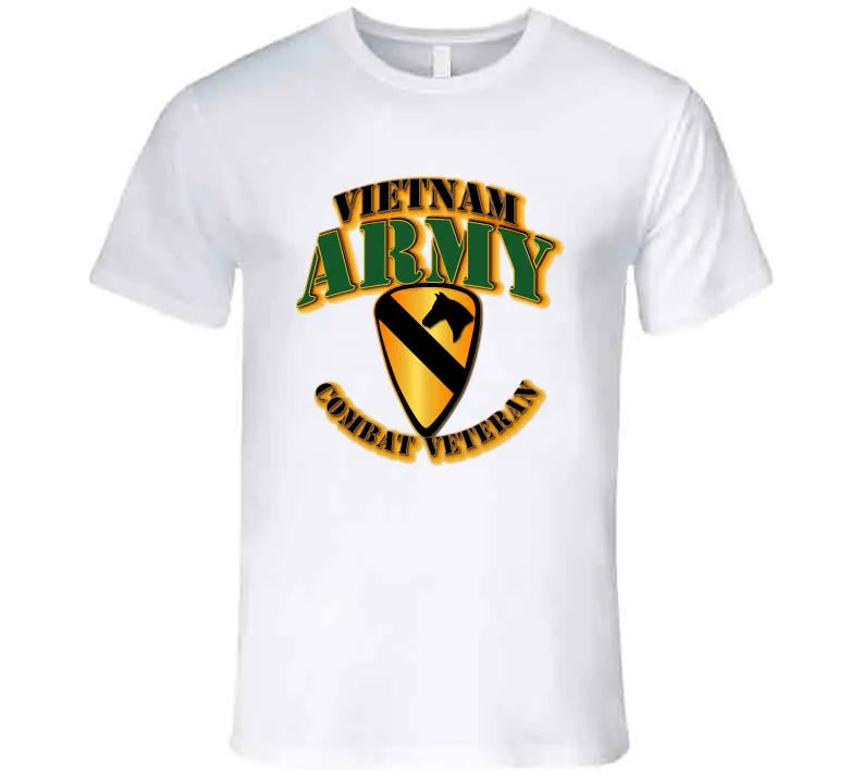 1st Cavalry Division - Combat Veteran T Shirt, Premium and Hoodie