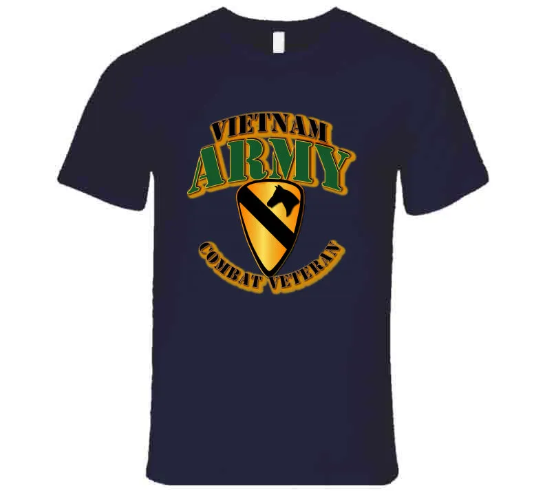 1st Cavalry Division - Combat Veteran T Shirt, Premium and Hoodie