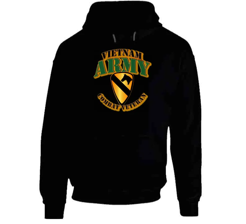 1st Cavalry Division - Combat Veteran T Shirt, Premium and Hoodie