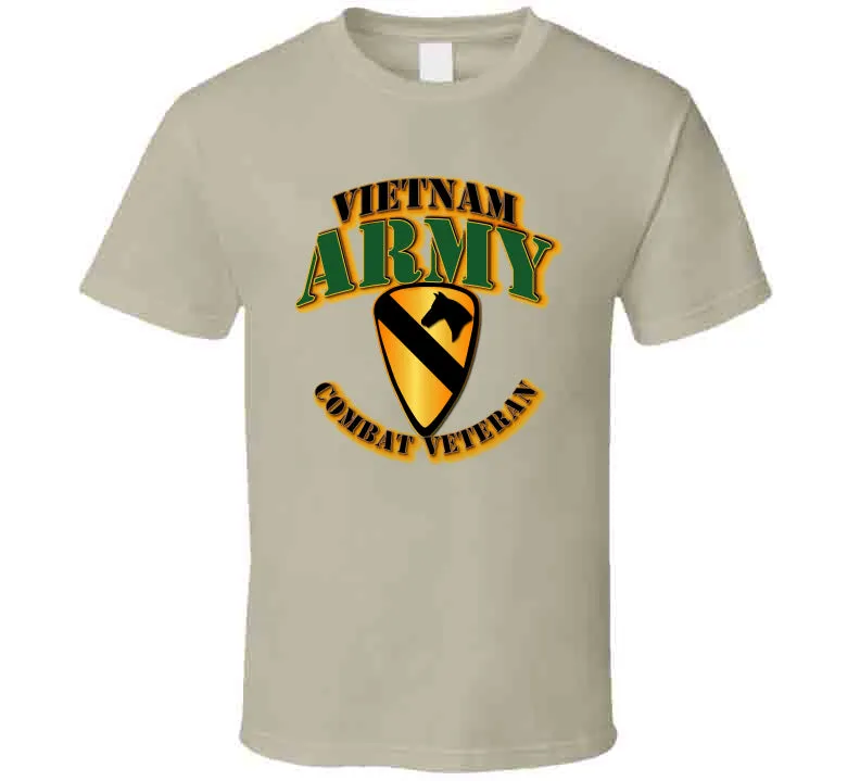 1st Cavalry Division - Combat Veteran T Shirt, Premium and Hoodie