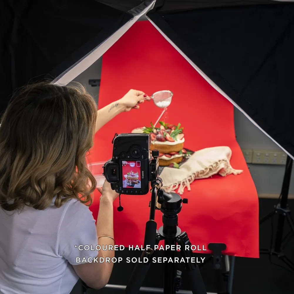 23" Food & Product Photography Lighting 'WORK HUSTLE' Table Kit