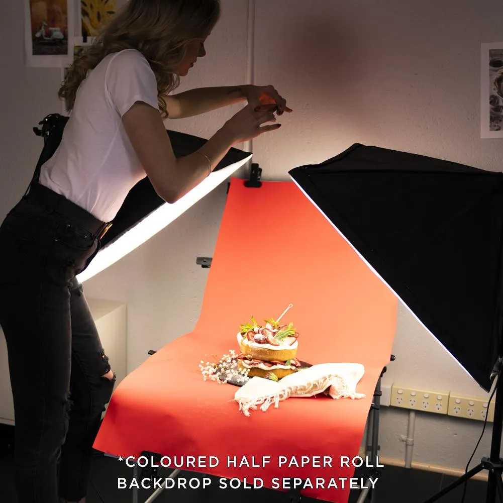 23" Food & Product Photography Lighting 'WORK HUSTLE' Table Kit