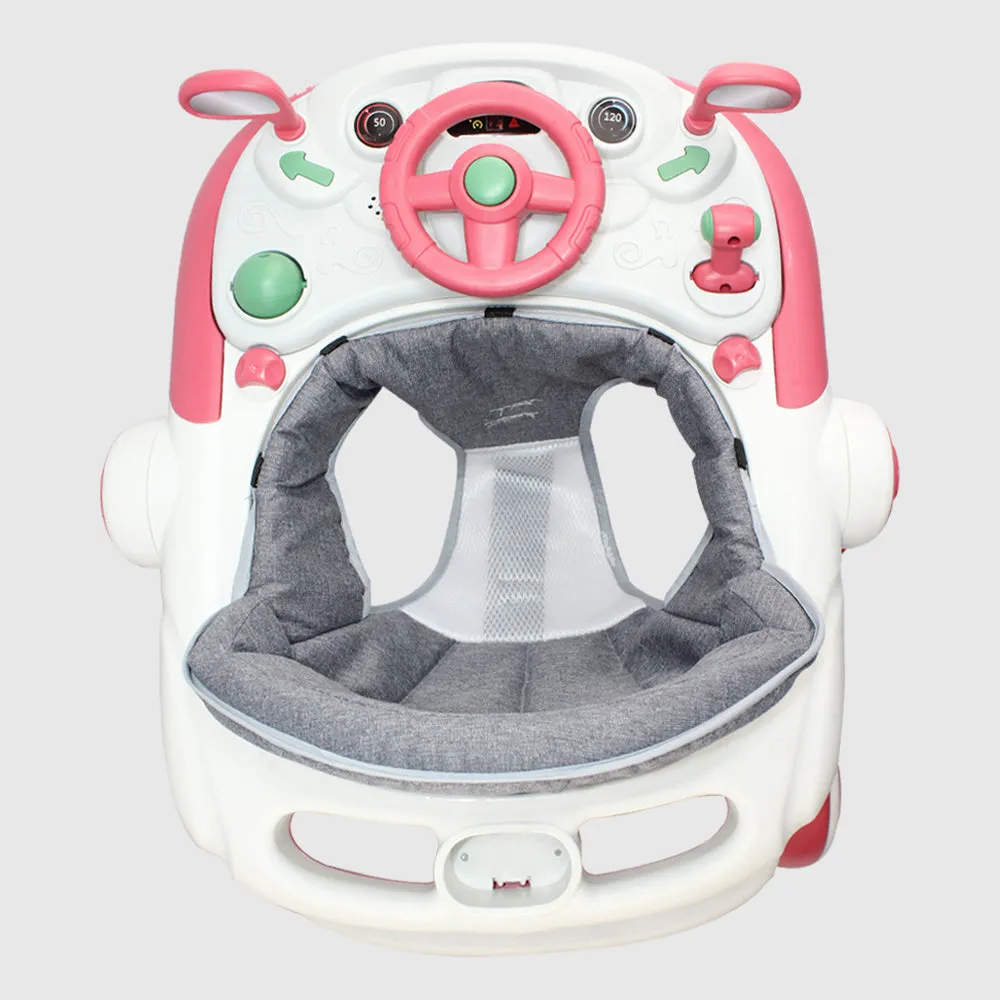 3-in-1 Rocket Baby Walker Toy: Multi-Functional Design