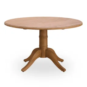 47" Round Teak Dining Table