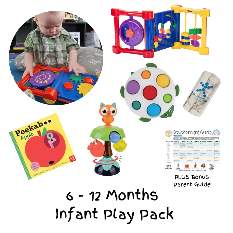 6-12 MONTHS INFANT PLAY PACK - WELCOME TO THE WORLD