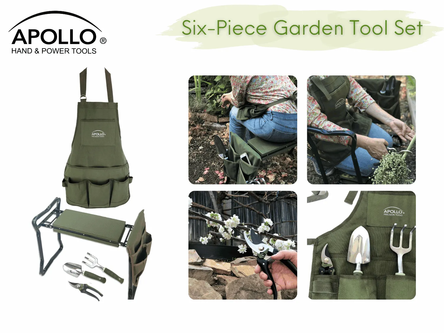 6 Piece Garden Tool Set - DT3798