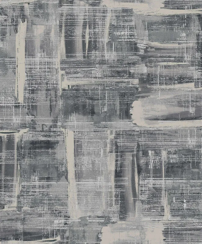 Abstract Wallpaper in Silver Grey