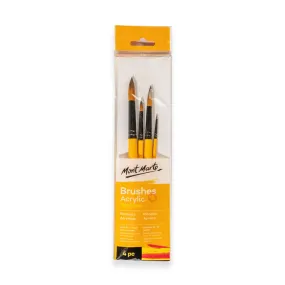 Acrylic Brushes Signature 4pc