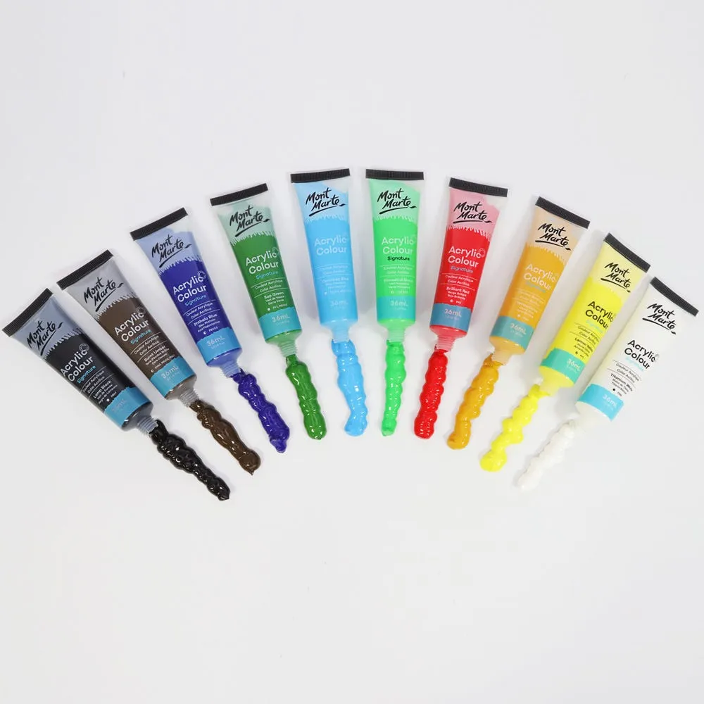 Acrylic Colour Paint Set Signature 24pc x 36ml (1.2oz)