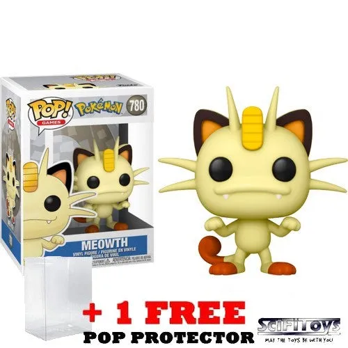 Anime : Pokemon - Meowth #780 Pop Vinyl Figure Funko Exclusive