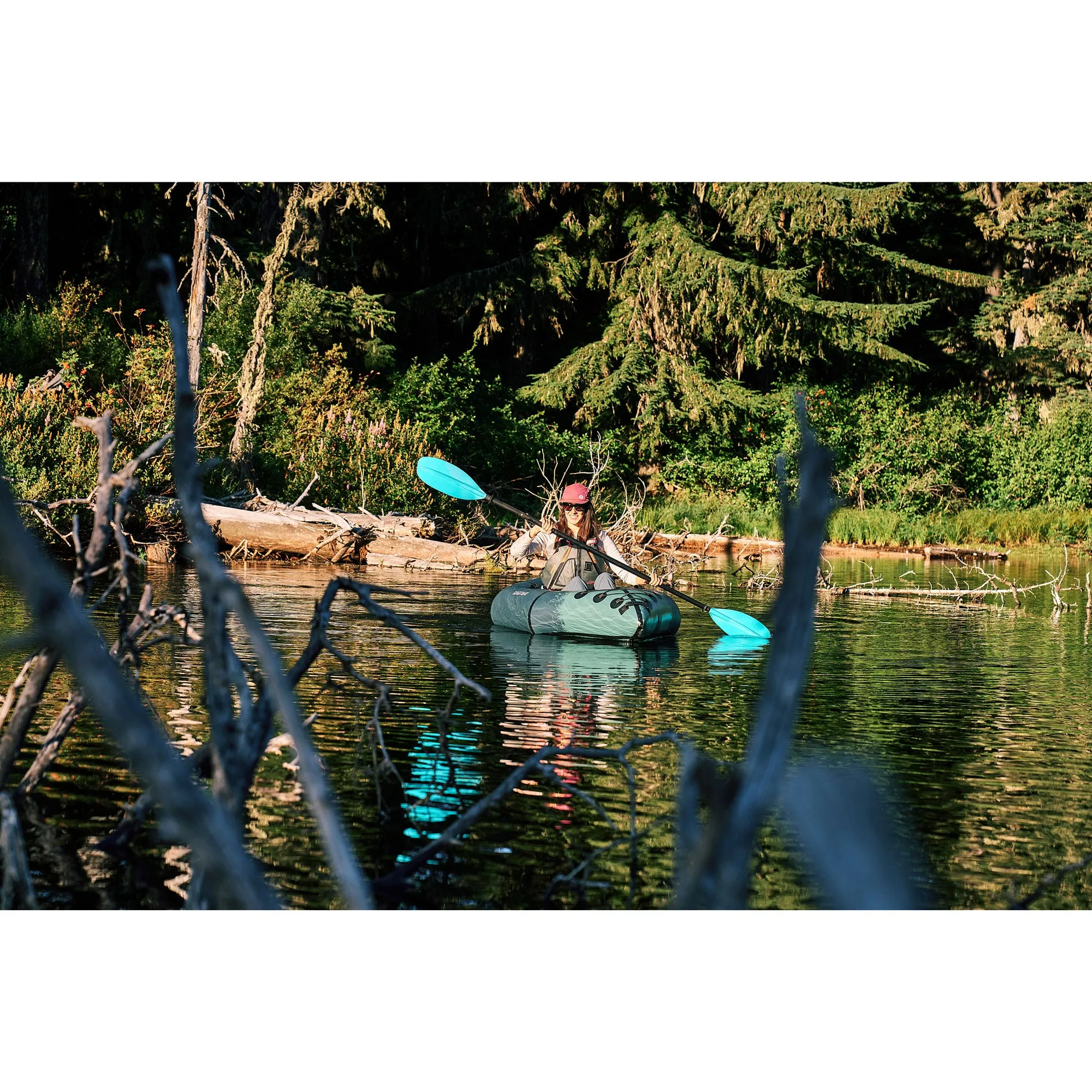 Aquaglide Backwoods Expedition 85 Ultralight Inflatable Kayak