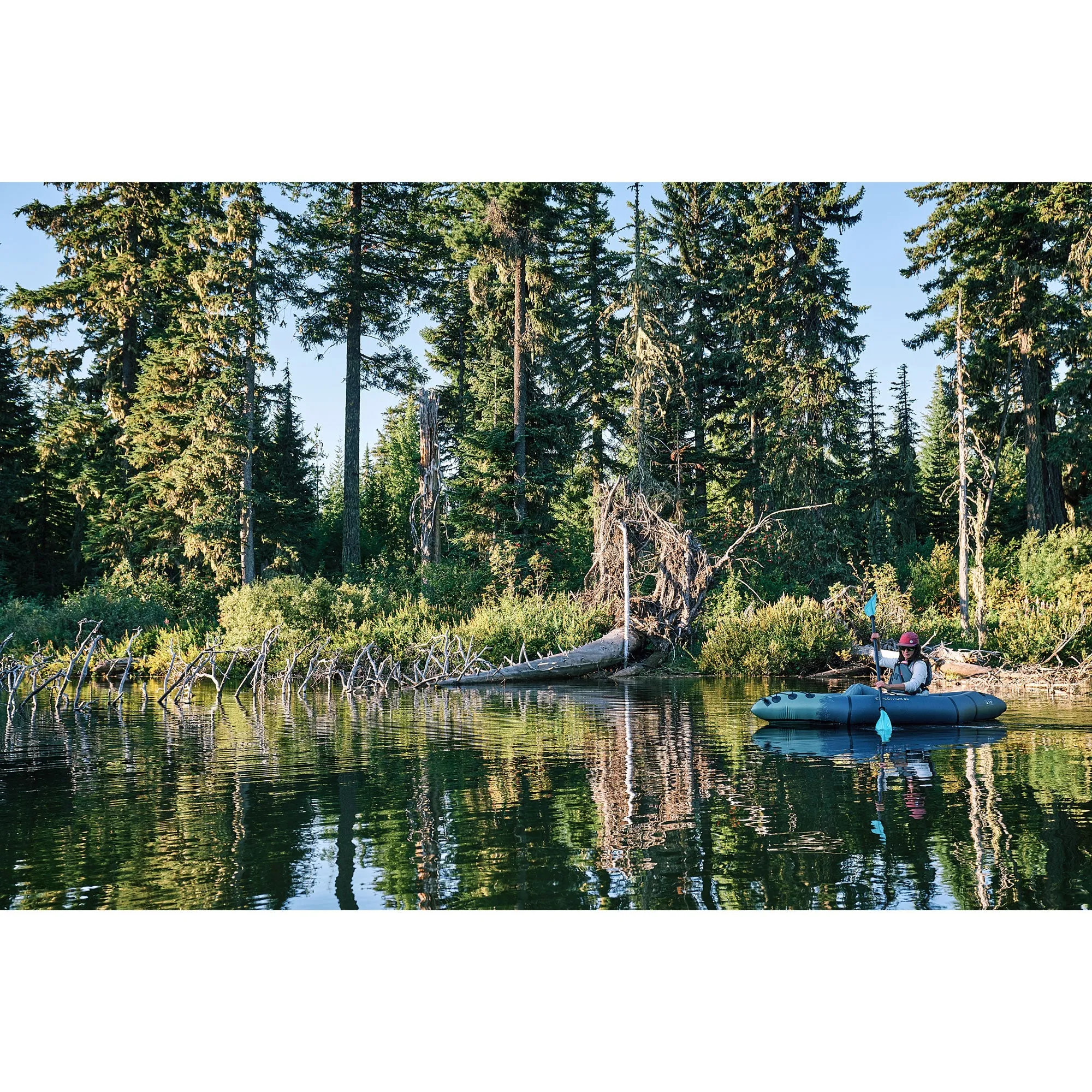 Aquaglide Backwoods Expedition 85 Ultralight Inflatable Kayak