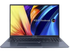 ASUS VivoBook 16X Laptop, 16" 4K OLED Display, Intel Core i7-12700H CPU, Intel Iris Xe Graphics, 16GB RAM, 512GB SSD, Fingerprint Sensor, Windows 11 Home, Quiet Blue, F1603ZA-DS74