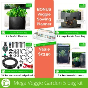 Aussie Gardener Mega Veggie Garden kits