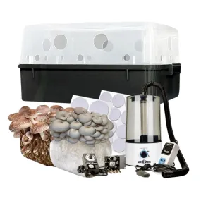 Automated 'Boomr Bin'   Fruiting Blocks Monotub Kit