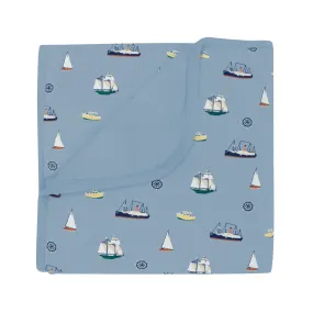 Baby Blanket in Vintage Boats