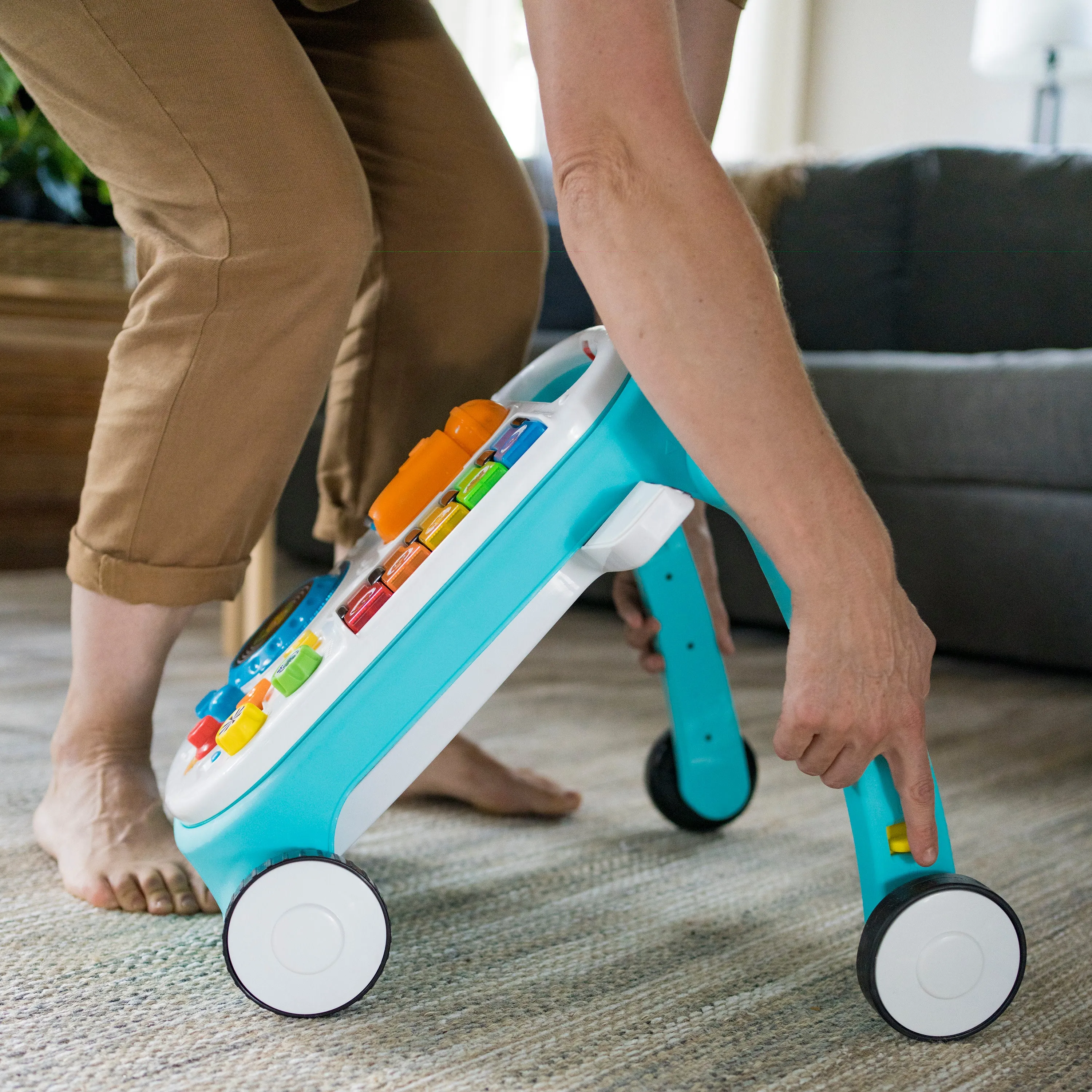 Baby Einstein Musical Mix N Roll 4-in-1 Baby Walker and Activity Table