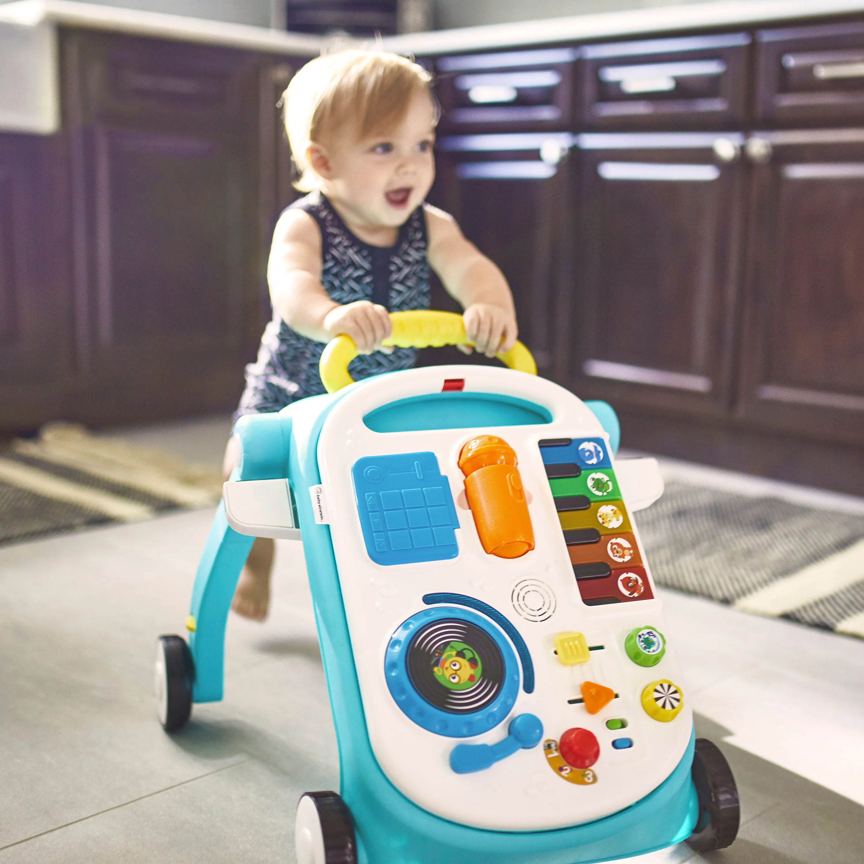 Baby Einstein Musical Mix N Roll 4-in-1 Baby Walker and Activity Table