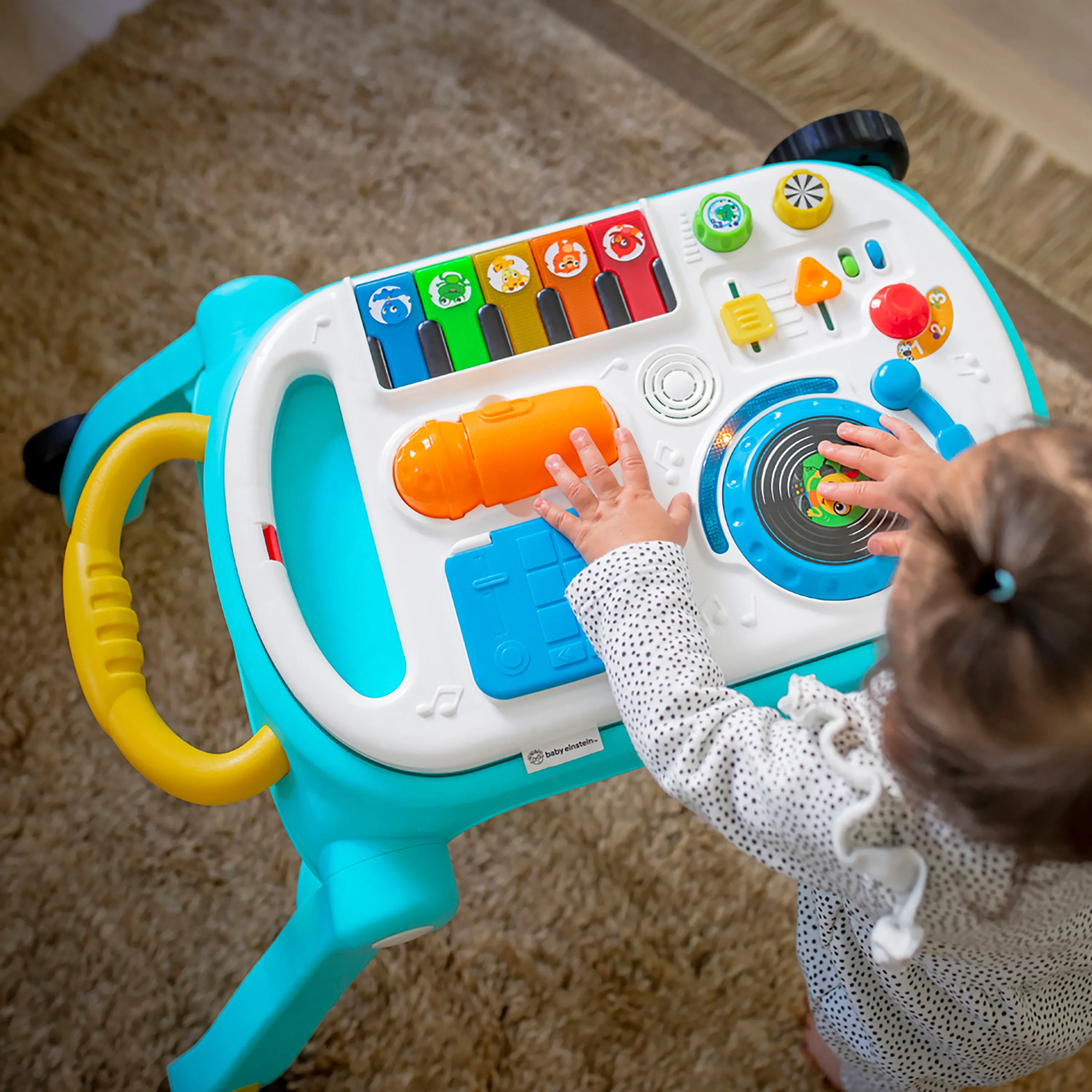 Baby Einstein Musical Mix N Roll 4-in-1 Baby Walker and Activity Table