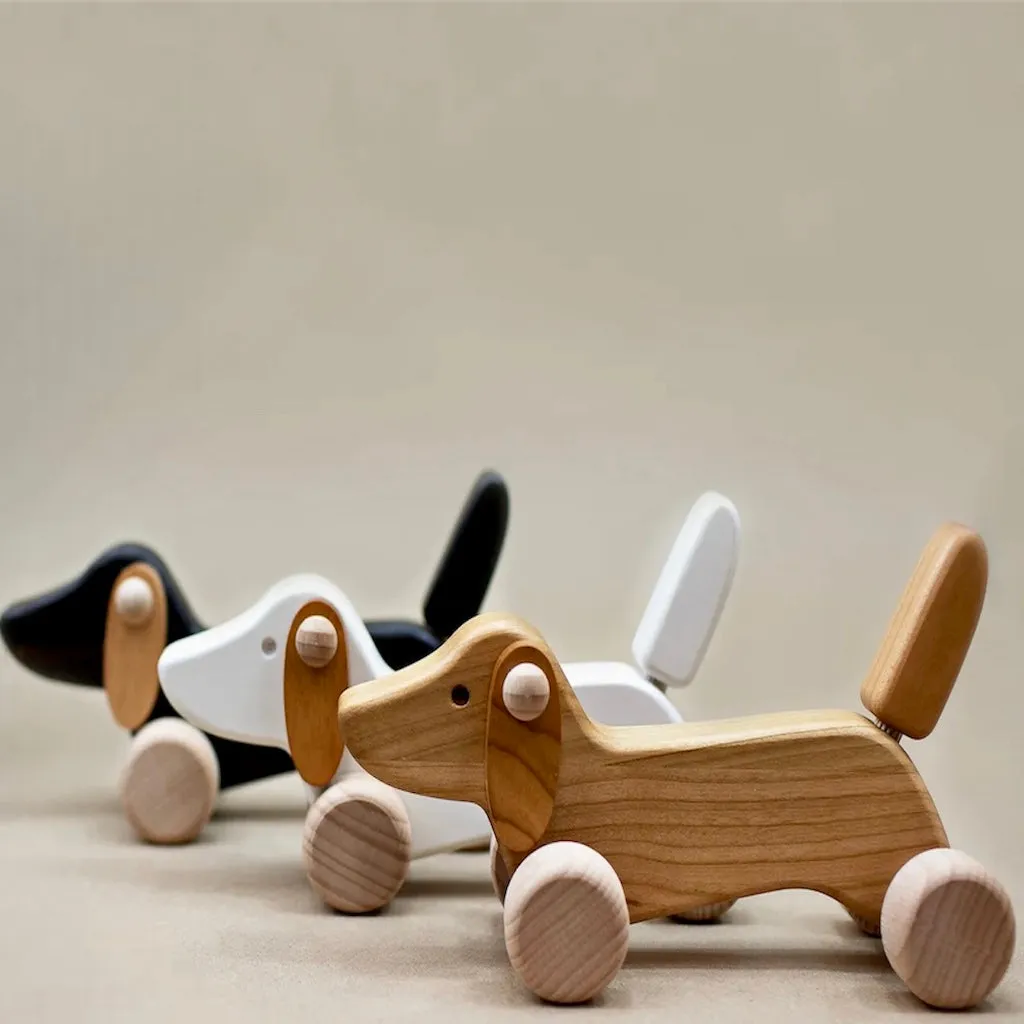 Bajo Wooden Miniature Dachshund Puppy