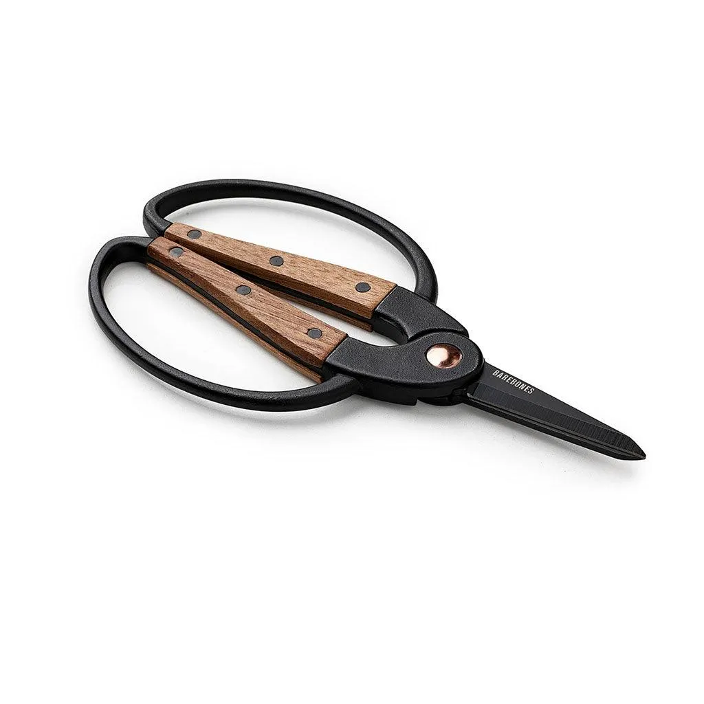 Barebones Garden Scissors - Walnut