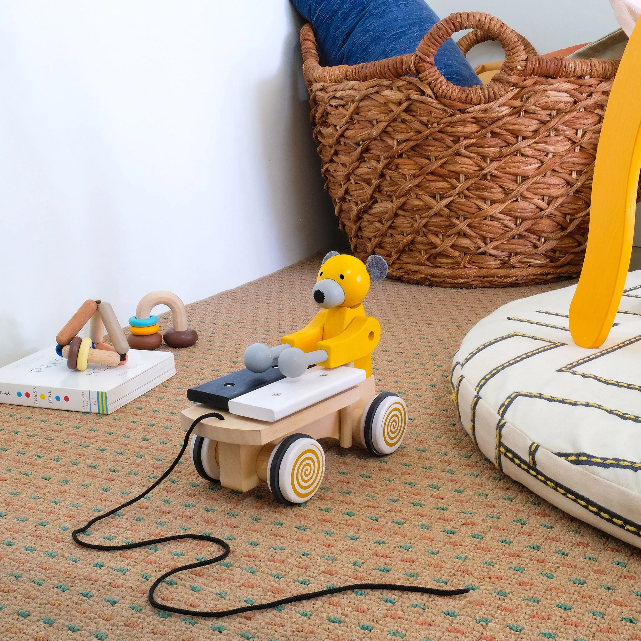 Bear Xylophone Pull Toy