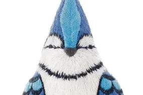 Blue Jay DIY Embroidered Doll Kit (Level 3)