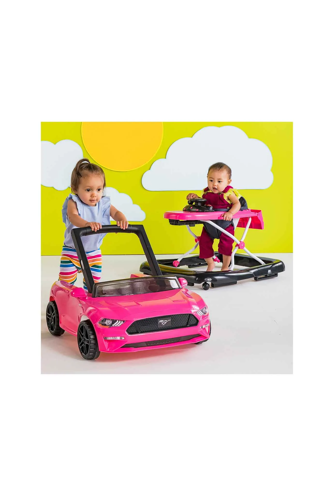 Bright Starts Ways To Play Walker Ford Mustang 4-in-1