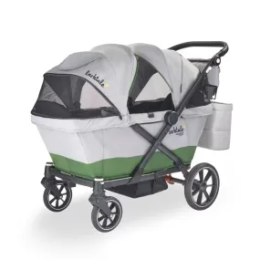 Caravan Coupe V2 Stroller Wagon - Gray/Green