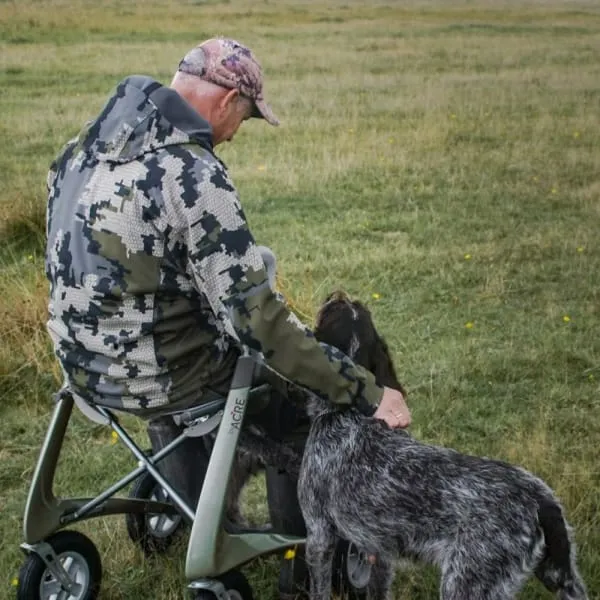 Carbon Overland Rollator Walker