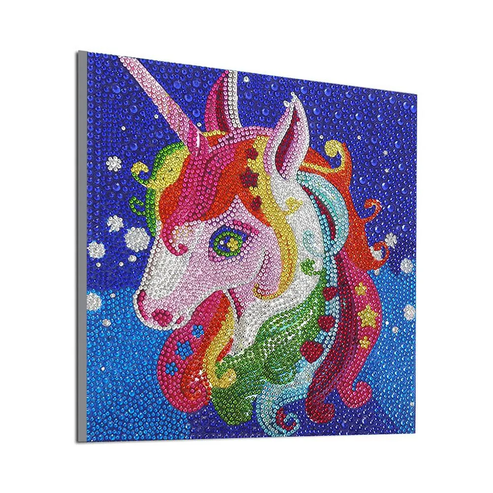 Cartoon Horse  - Special Shaped Diamond - 30x30CM