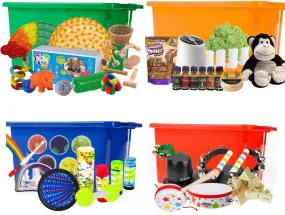 Complete Sensory Discovery Sets - Visual, Sound, Tactile and Smell