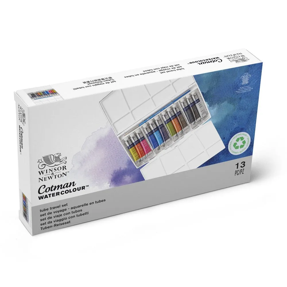 Cotman Watercolours Painting Plus Tube Set