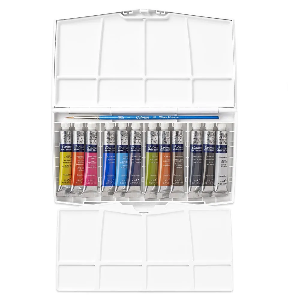 Cotman Watercolours Painting Plus Tube Set