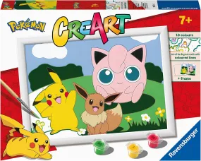 CreArt Pokémon Classics Paint by Numbers - Ravensburger