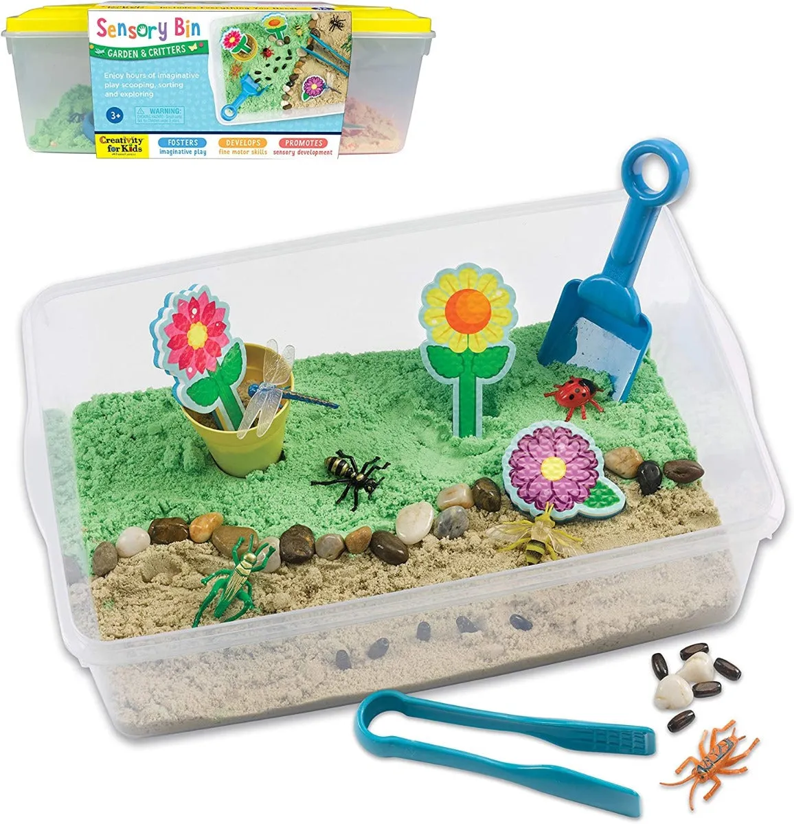 Creativity for Kids 6282 Sensory Bin Garden & Critters