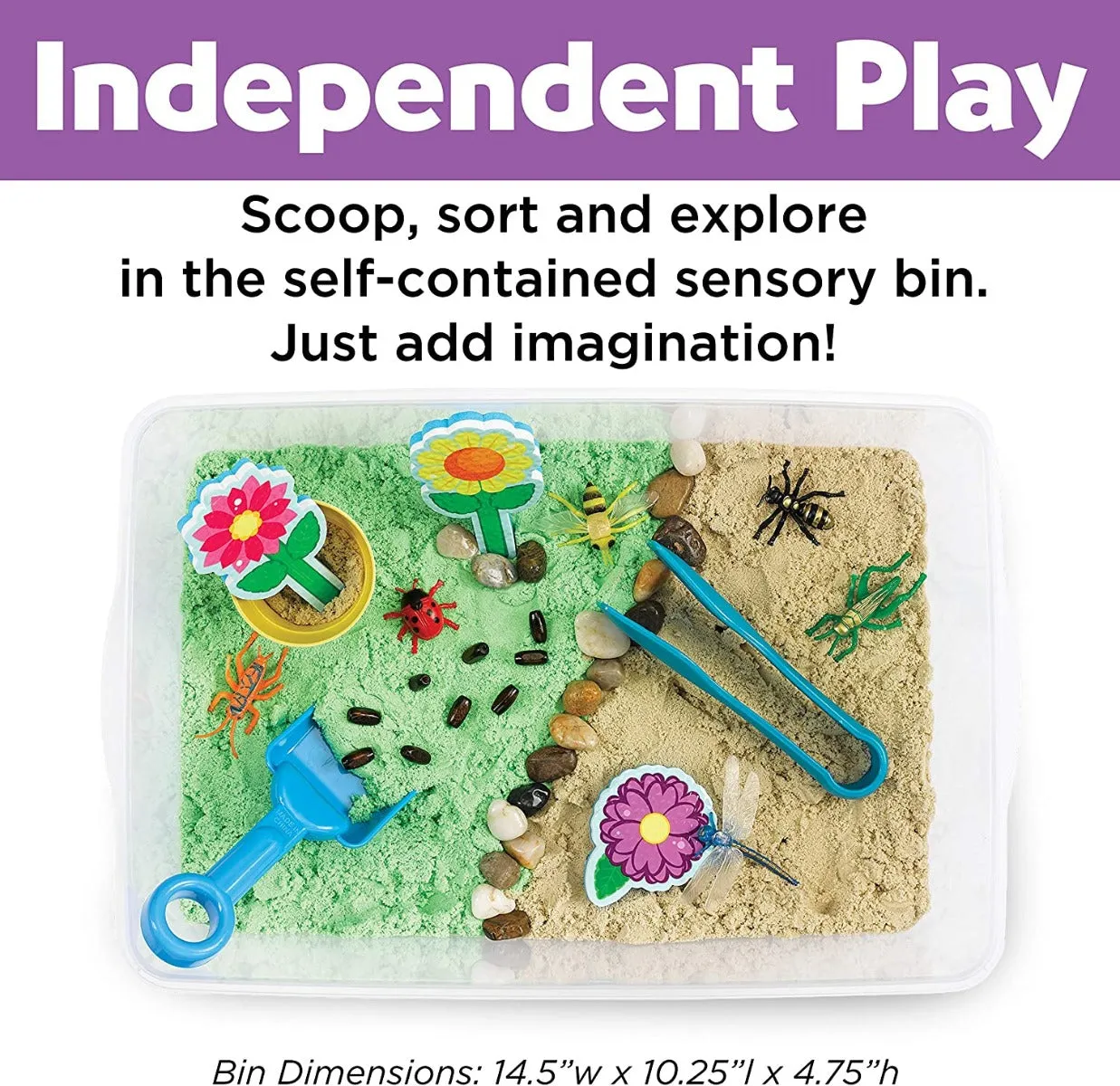 Creativity for Kids 6282 Sensory Bin Garden & Critters