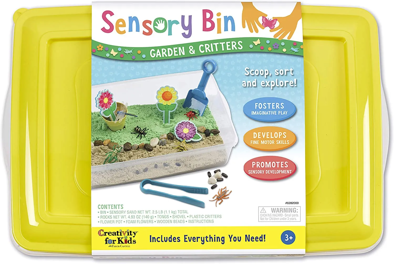 Creativity for Kids 6282 Sensory Bin Garden & Critters