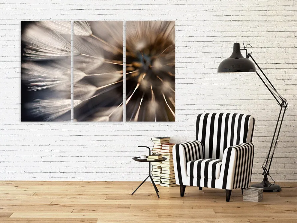 Dandelion wall art Flowers wall art paintings on canvas home wall decor canvas painting 3 piece wall art 4 panel wall art 5 panel canvas