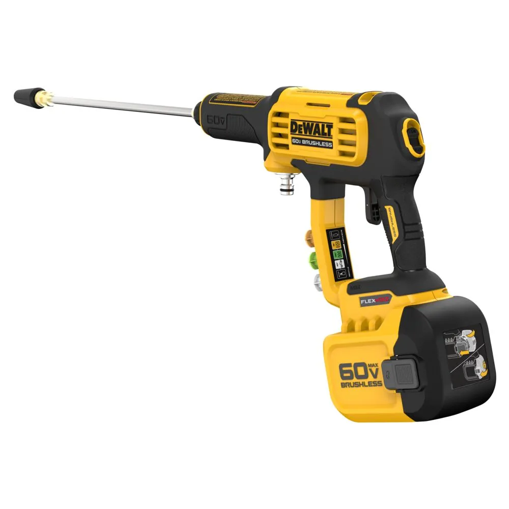 DeWalt DCPW1000B 60V FLEXVOLT 1000 PSI Cordless Pressure Washer - Bare Tool