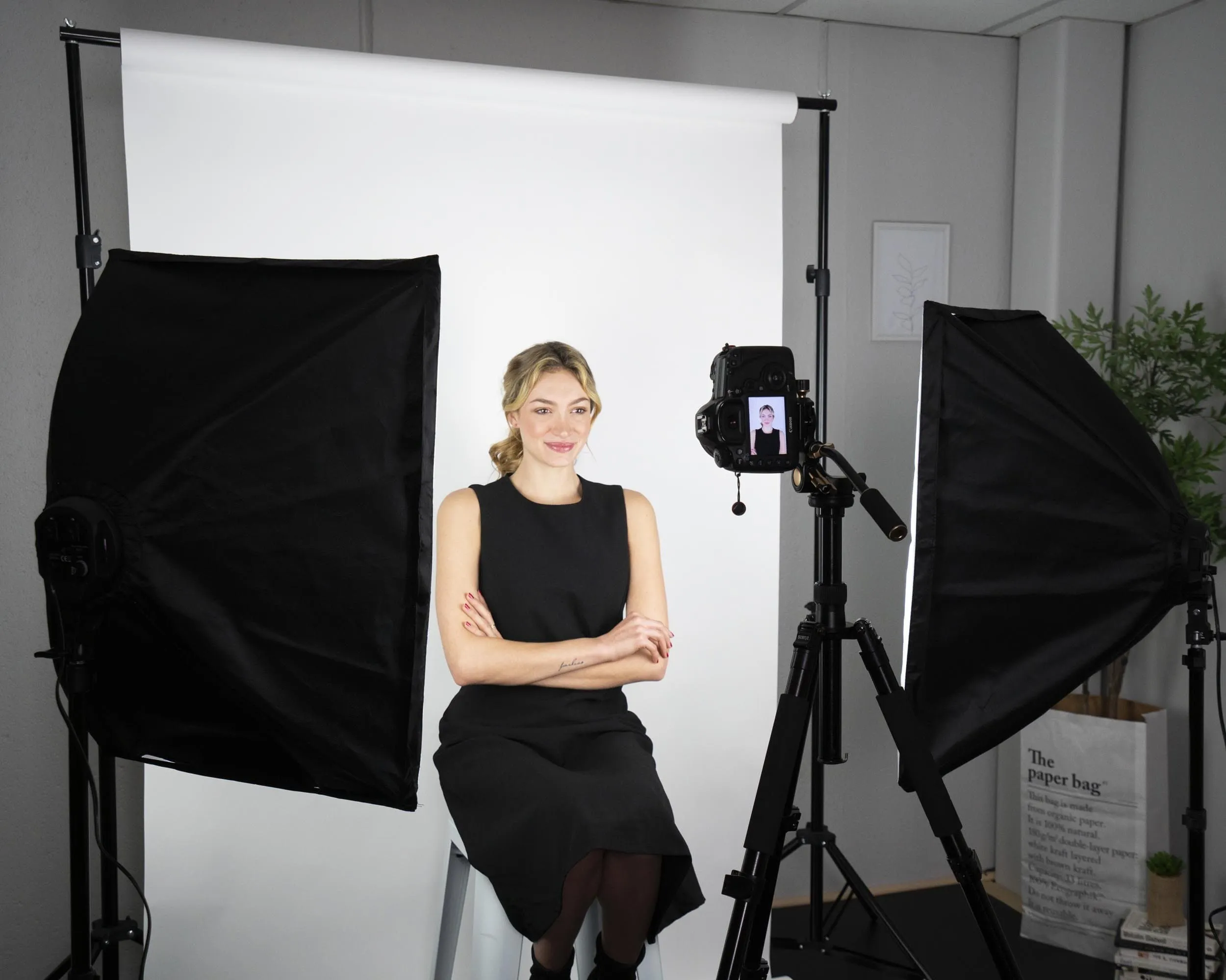 DIY Corporate Headshots Photography Lighting 'LINKEDIN' Kit