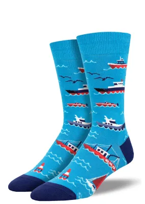 Don't Rock the Boat Men's Socks