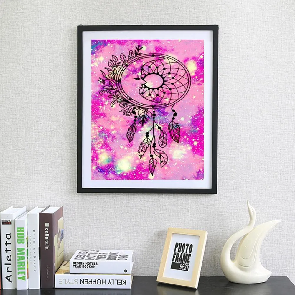 Dreamcatcher  - Full Round Diamond - 30x40CM