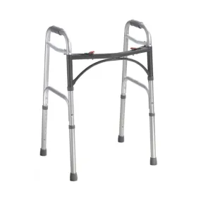 Drive Medical Deluxe Two Button Folding Walker