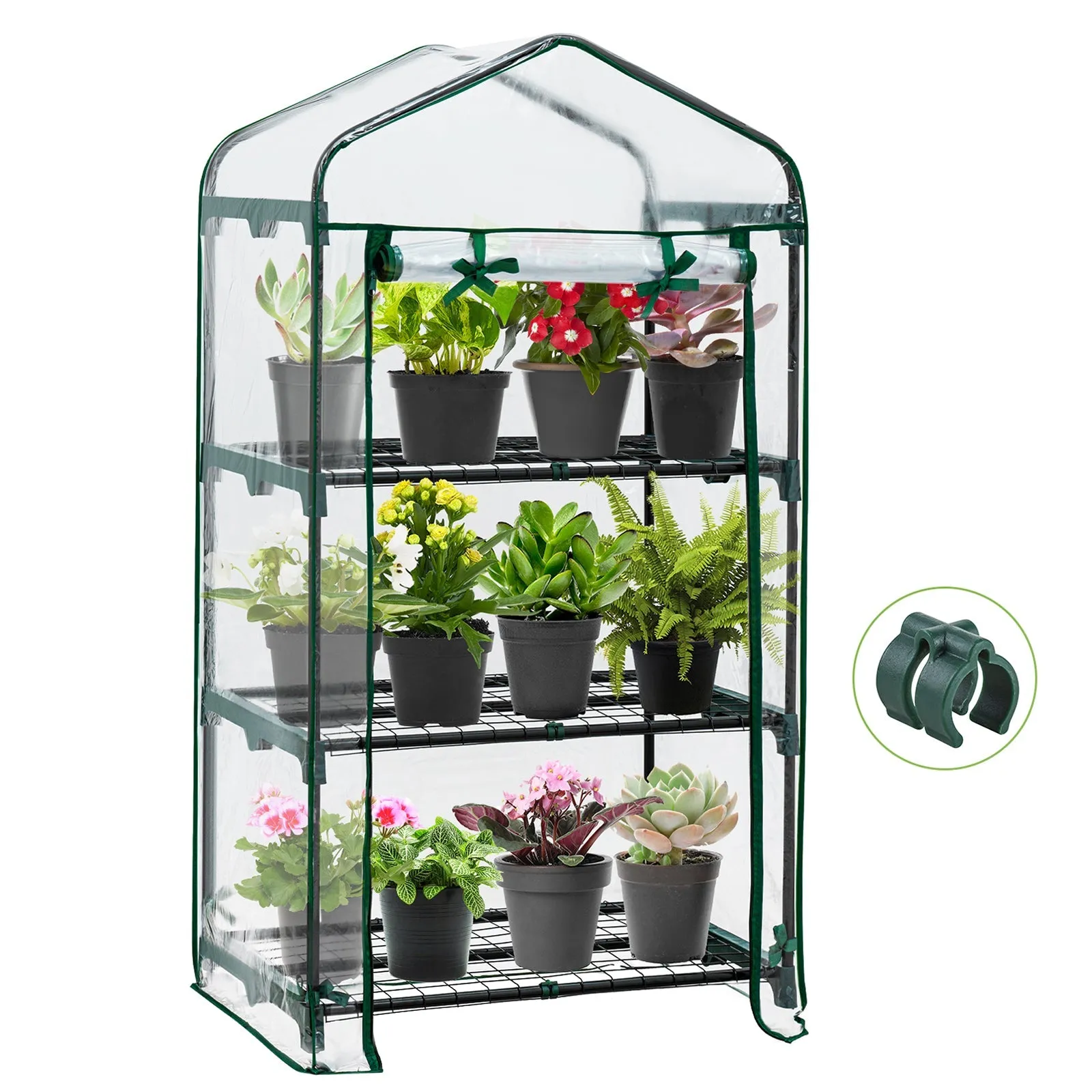 EAGLE PEAK 27" x 19" x 50" Mini Greenhouse