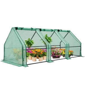 EAGLE PEAK Mini Garden Portable Greenhouse,96"x36"x36"